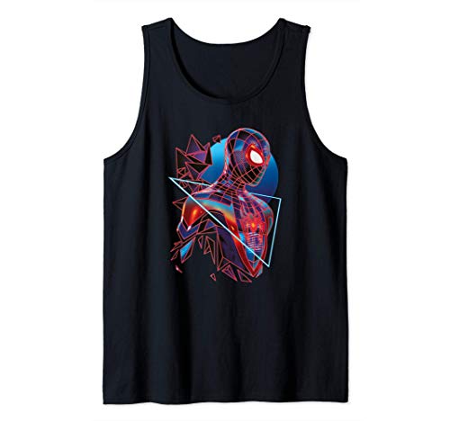 Marvel Spider-Man: Miles Morales Game Digital Neon Camiseta sin Mangas