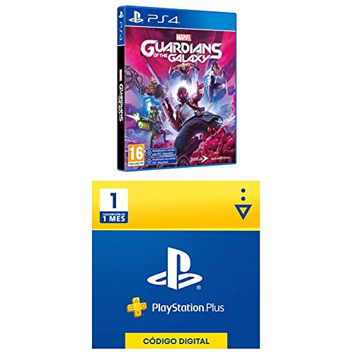 Marvel’S Guardians of the Galaxy + Star-Lord. Space Rider (Cómic Digital) - Playstation 4 + Sony, PlayStation Plus - Suscripción 1 Mes | PS5/PS4/PS3 | Código de descarga PSN - Cuenta española