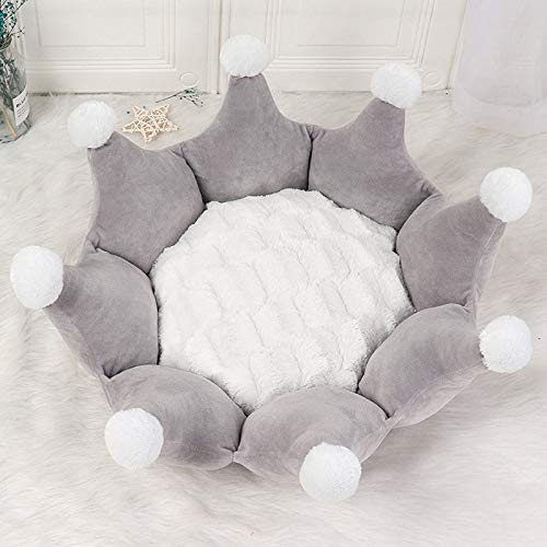 Mascota perro cama moda corona super suave gato y perro universal gato cama perro sofá cachorro accesorios suministros cama perro rosa