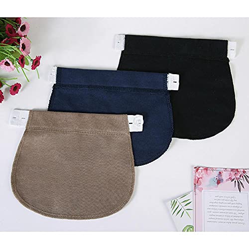 Maternidad Embarazo Cinturón Cinturón Extensor de cintura elástica ajustable Ropa Pantalones para embarazadas-Australia, Rosa