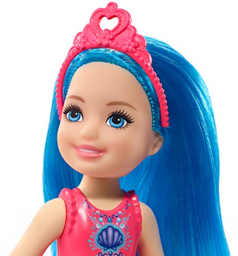 Mattel Barbie: Dreamtopia - Chelsea with Blue Hair (13cm) (GJJ94)