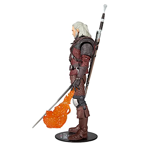 McFarlane Figura de acción Geralt Armadura de Lobo 18cm (13406-3)