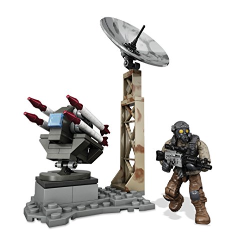 Mega Bloks Call of Duty - Juego de construcción, torreta Lanza Misiles (Mattel CNG74)