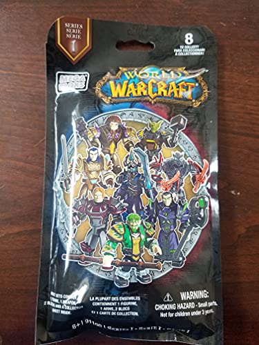 Mega Bloks World of Warcraft Series 1 Figures Blind Pack, 1PCs/Display Box