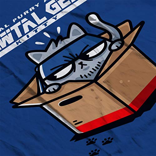 Meowtal Metal Gear Solid Kitty Men's Hooded Sweatshirt