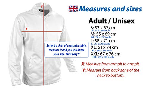 MERCHANDMANIA Chaqueta Tecnica con 2 Dibujos Caballero Oscuro HEROE Medieval 2 Logos Jacket