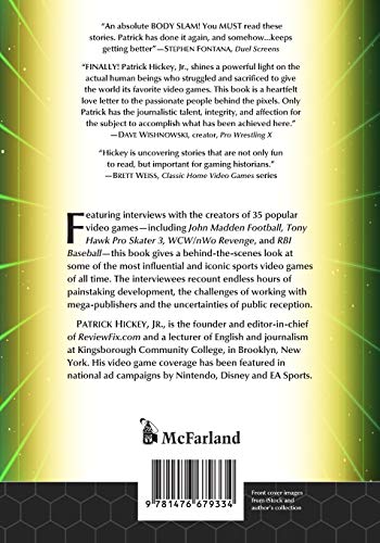 Minds Behind Sports Games: Interviews with Cult and Classic Video Game Developers (Studies in Gaming)
