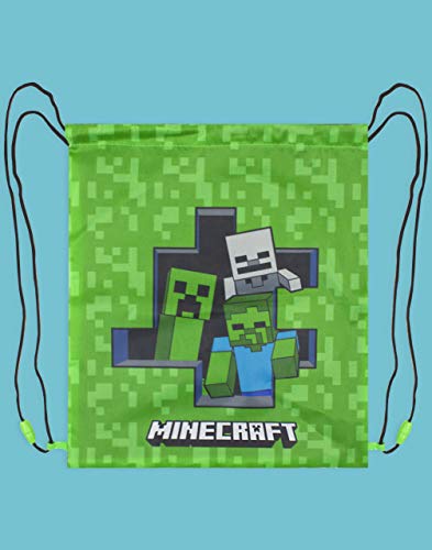 Minecraft Bolsa Swim cordón Zombie Esqueleto de la enredadera verde