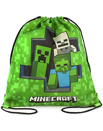 Minecraft Bolsa Swim cordón Zombie Esqueleto de la enredadera verde