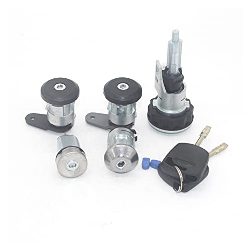MINGRUI FangH 9 6FGA22050CG 98FU A22050 CDPM Encajar for Ford Fiesta Street Hatch 99-02 Cilindro de Bloqueo Posterior del Tronco con 2 Llaves