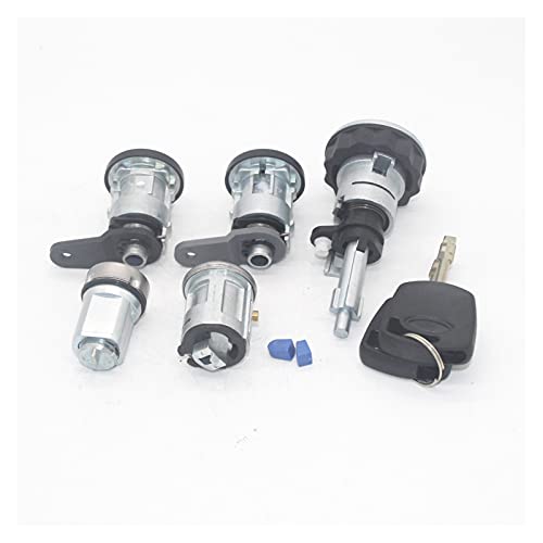 MINGRUI FangH 9 6FGA22050CG 98FU A22050 CDPM Encajar for Ford Fiesta Street Hatch 99-02 Cilindro de Bloqueo Posterior del Tronco con 2 Llaves