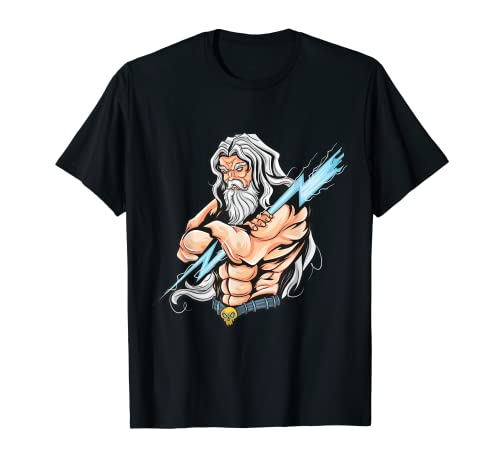 Mitología griega Juegos Personajes Zeus Game Lovers And Gamer Camiseta
