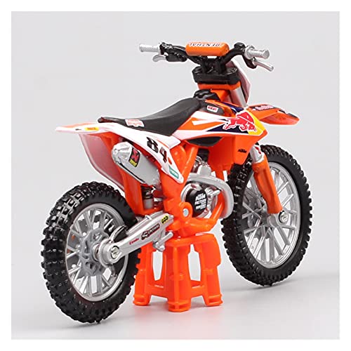 Modelo Motocicleta 1:18 2018 para Bburago 450 SX-F SXF Factory Racing No # 84 Jeffrey Herlings MXGP Mini Moto Regalo (Color : 5)