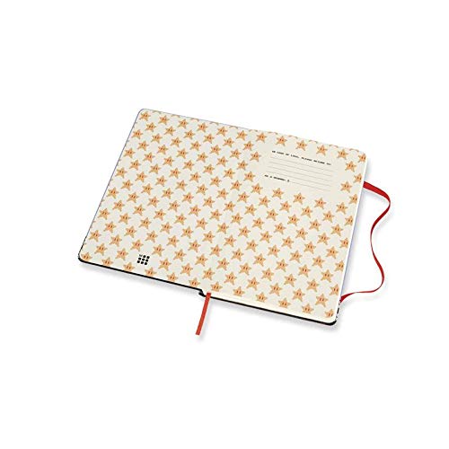 Moleskine Super Mario Edición Limitada, Cuaderno de Rayas con Gráficos y Detalles Temáticos del Videojuego de Super Mario, Tapa Dura, Tamaño Grande 13 x 21 cm, Azul Cielo, 240 Páginas