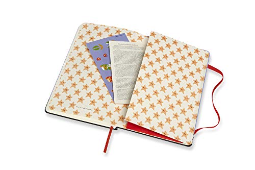 Moleskine Super Mario Edición Limitada, Cuaderno de Rayas con Gráficos y Detalles Temáticos del Videojuego de Super Mario, Tapa Dura, Tamaño Grande 13 x 21 cm, Azul Cielo, 240 Páginas