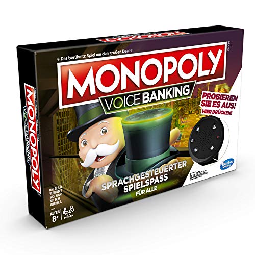 Monopoly Voice Banking - Juego Familiar controlado por Voz a Partir de 8 años