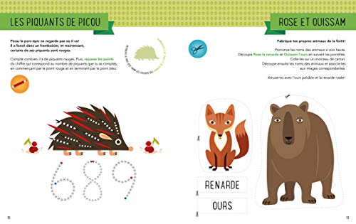 Montessori - Activités récréatives pour bien commencer l'école: Avec plus de 200 stickers (HEN.BIEN GRANDI)