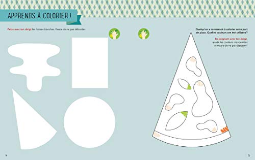 Montessori - Découvre les couleurs, les formes et les chiffres: Avec plus de 375 stikers (HEN.BIEN GRANDI)