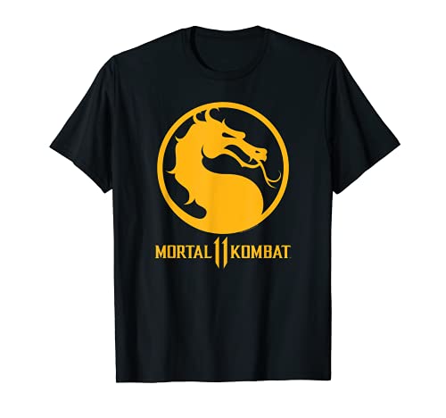 Mortal Kombat 11 Dragon Logo Camiseta