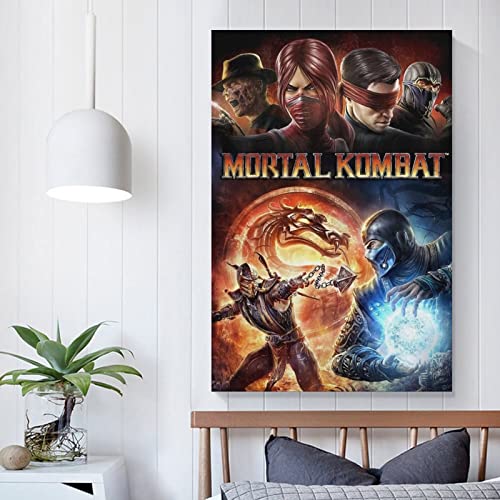 Mortal Kombat Komplete Edition - Póster de lienzo y arte de pared (30 x 45 cm)