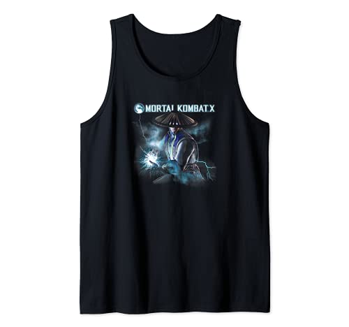 Mortal Kombat X Raiden Lightning Camiseta sin Mangas