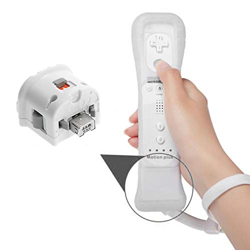 Motion Plus - Adaptador para N-intendo Wii, mando a distancia externo para Wii U (1 unidad)