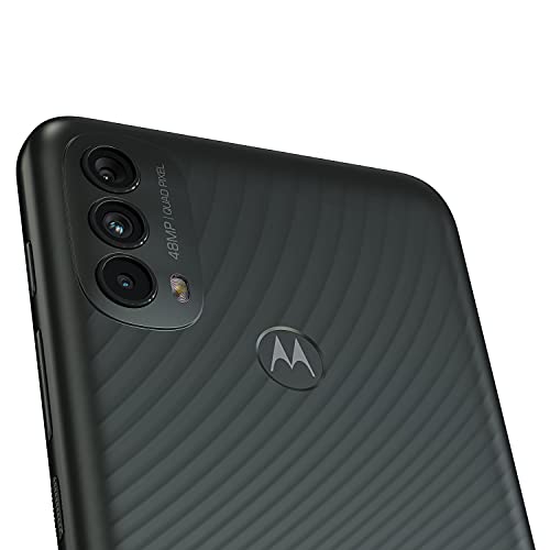 Motorola Moto e40 (Pantalla 6.5" MAX Vision HD+, cámara Triple 48MP, procesador Octa Core, batería 5000 mAH, Dual SIM, 4/64GB, Android 11), Gris [Versión ES/PT]