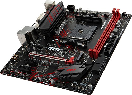 MSI Gaming Plus, Placa Base Gaming (AM4, AMD B450, 1 x PCI-E 3.0 x16, DDR4 3466+, HDMI, 4 x SATA 6 Gb/s), SATA, Negro