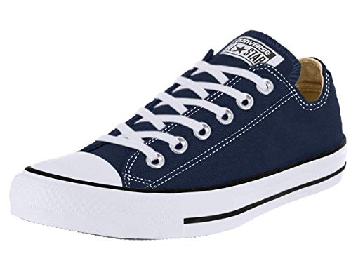 Mujer Converse All Star Ox Low Chuck Taylor Chucks Zapatillas Entrenadores - Navy - 36