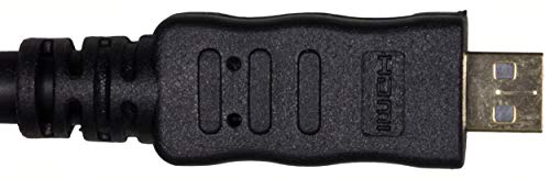 Mumbi - Cable de conexión micro HDMI tipo D a HDMI 1.4 de alta velocidad (resolución 1080p, 3 m)