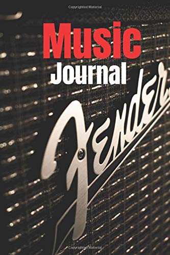 Music Journal: Music Journal (Diary, Notebook) / 100 pages /6.14 x 0.25 X 9.21 inches Paperback
