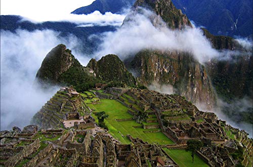 N\A Adult Jigsaw Puzzle 500 Pieces Puzzle - Paisaje De Machu Picchu Perú Children Games Jigsaws Jigsaw For Kid