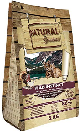 NATURAL GREATNESS FELINE WILD INSTINCT LARGE BREED 2KG