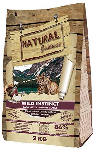 NATURAL GREATNESS FELINE WILD INSTINCT LARGE BREED 2KG