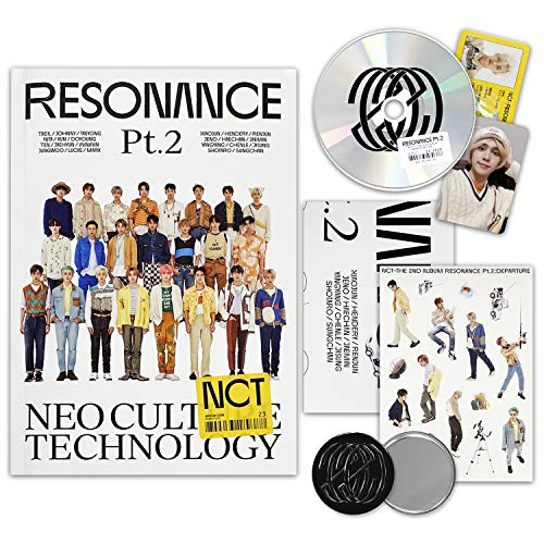 NCT 2020 Album - RESONANCE Pt.2 [ DEPARTURE ver. ] CD + Photobook + Folded Poster(On pack) + Sticker + ID Card + Photo Card + FREE GIFT