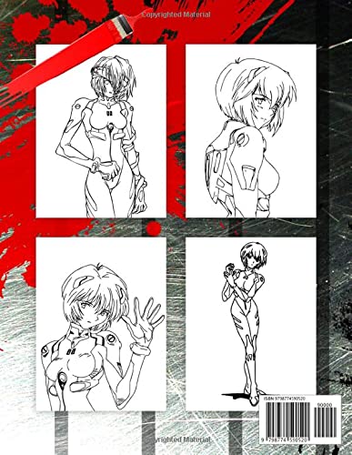 Neon Genesis Evangelion Coloring Book: A Fabulous Coloring Book For Fans of All Ages With Several Images Of Neon Genesis Evangelion. One Of The Best Ways To Relax And Enjoy Coloring Fun.