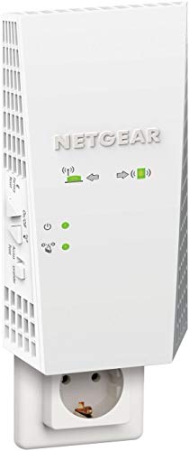 NETGEAR EX7300-100PES - Repetidor WiFi, Amplificador WiFi Mesh AC2200 Dual Band, compatible con módems de fibra y adsl