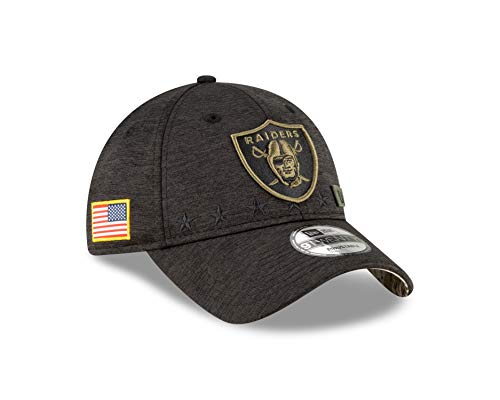 New Era Los Angeles Raiders 9twenty Cap Salute To Service 2020 Black - One-Size