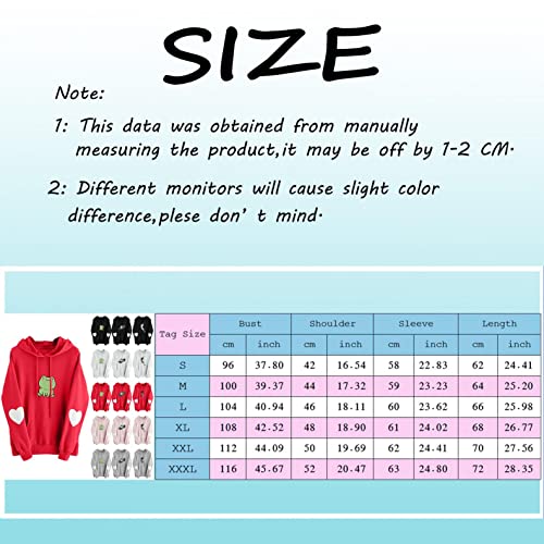 NHNKB Sudadera con capucha para mujer con diseño de rana, Negro , XL