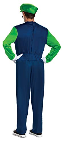 Nintendo Deluxe Trajes, Luigi, XL para Hombre