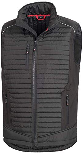 Nitras Motion Tex Plus - Chaleco de Softshell - Negro - para Hombre y Mujer