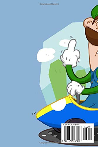 Notebook: Green Man Death Stare , Journal for Writing, College Ruled Size 6" x 9", 110 Pages