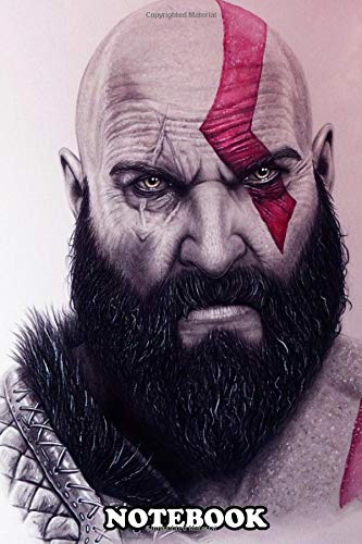 Notebook: Illustration Of Kratos , Journal for Writing, College Ruled Size 6" x 9", 110 Pages