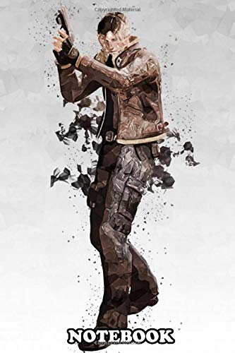 Notebook: Leon S Kennedy Resident Evil , Journal for Writing, College Ruled Size 6" x 9", 110 Pages