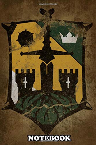 Notebook: The Knights Are One Of The Four Playable Factions In Fo , Journal for Writing, College Ruled Size 6" x 9", 110 Pages