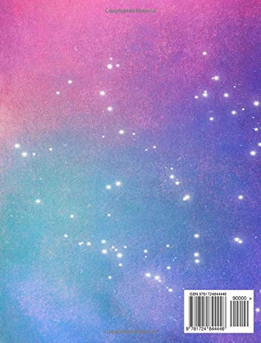 Notebook: Wizard Holding A Map with Blue Clothes and Orange Hair, Composition Wide Ruled 7.5 x 9.25 inches, 110 pages, back to school writing pad for ... (Gift, School, Office Supply, Writing Books)