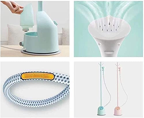 N&W Garment Steamer Clothes Ironing Machine Fabric Clothes Standing Steamer Wrinkle Remove with Stand Hanger and Fabric Brush Portable Home Clothes Store Family Essential Garment Steamer G