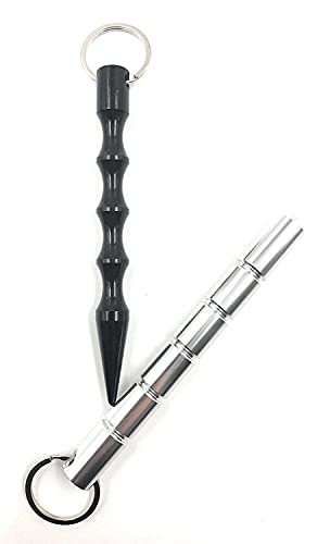 ocona Kubotan, autodefensa, Artes Marciales Arma, 2 Piezas (Negro)