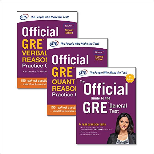 Official GRE super power pack: The official guide to GRE. General test-Official GRE quantitative reasoning. Practice questions-Official GRE verbal ... questions (Economia e discipline aziendali)