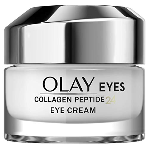 Olay Regenerist Collagen Peptide24 Crema Contorno De Ojos Sin Perfume, Revela Una Piel Fuerte Y Luminosa En 4 Días, Único, Almond